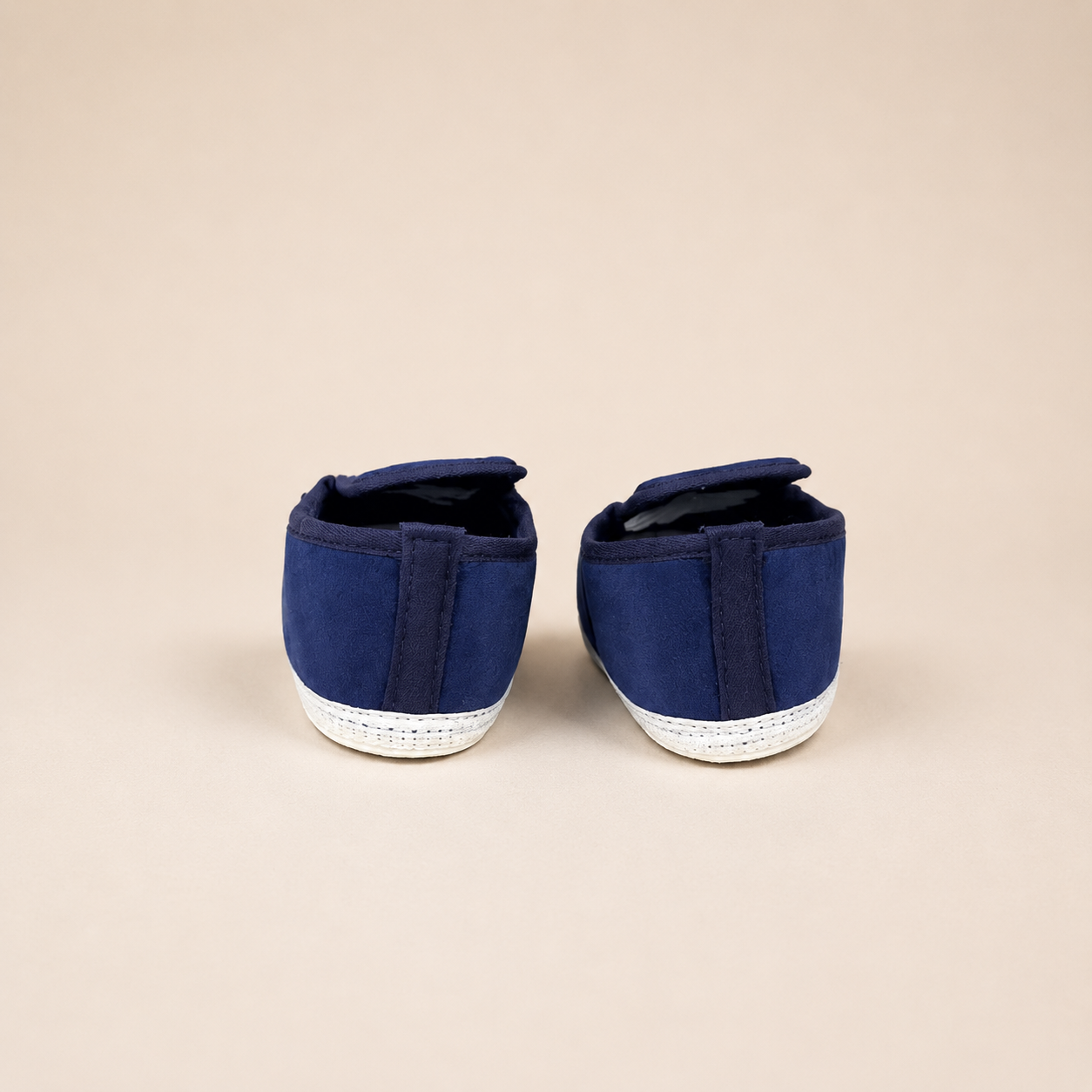Mocassino neonato elegante blu