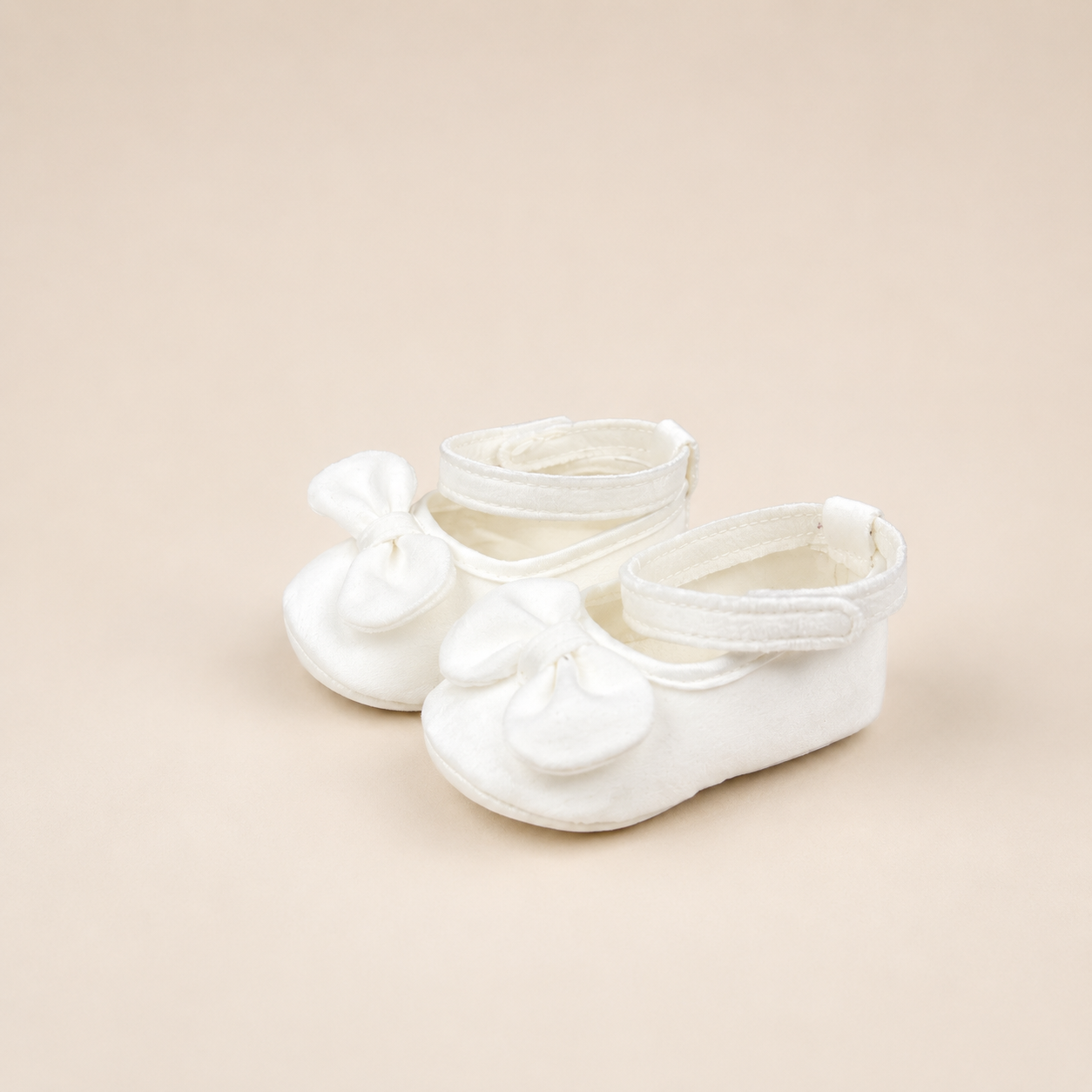 Scarpine neonata eleganti latte con cinturino