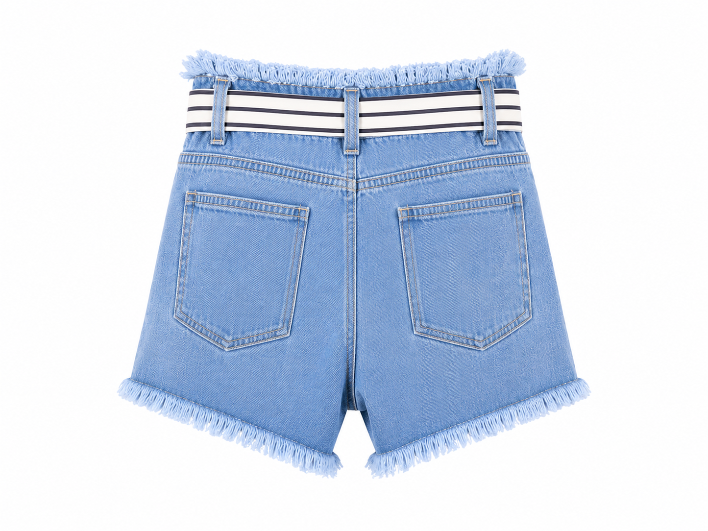 Completo casual estivo bimba jeans e celeste