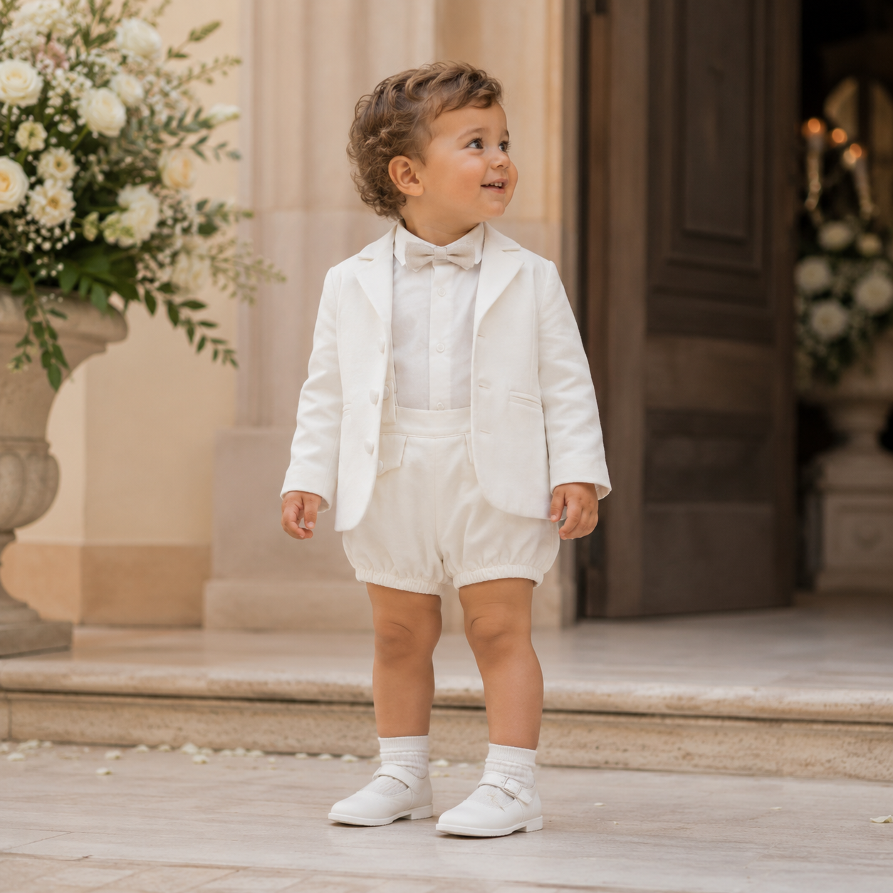 Elegant boy's ceremonial jacket