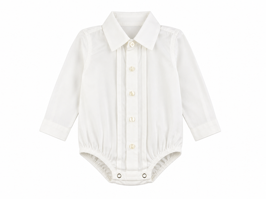 Baby body shirt with front profile