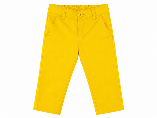 Pantalone giallo zafferano