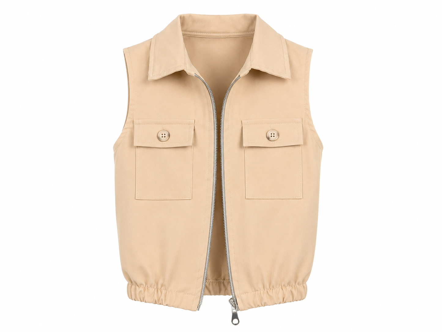Completo neonato 3 pezzi beige con gilet