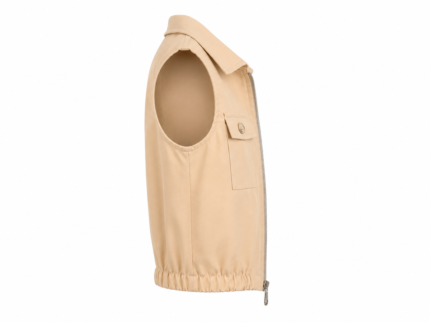 Completo neonato 3 pezzi beige con gilet