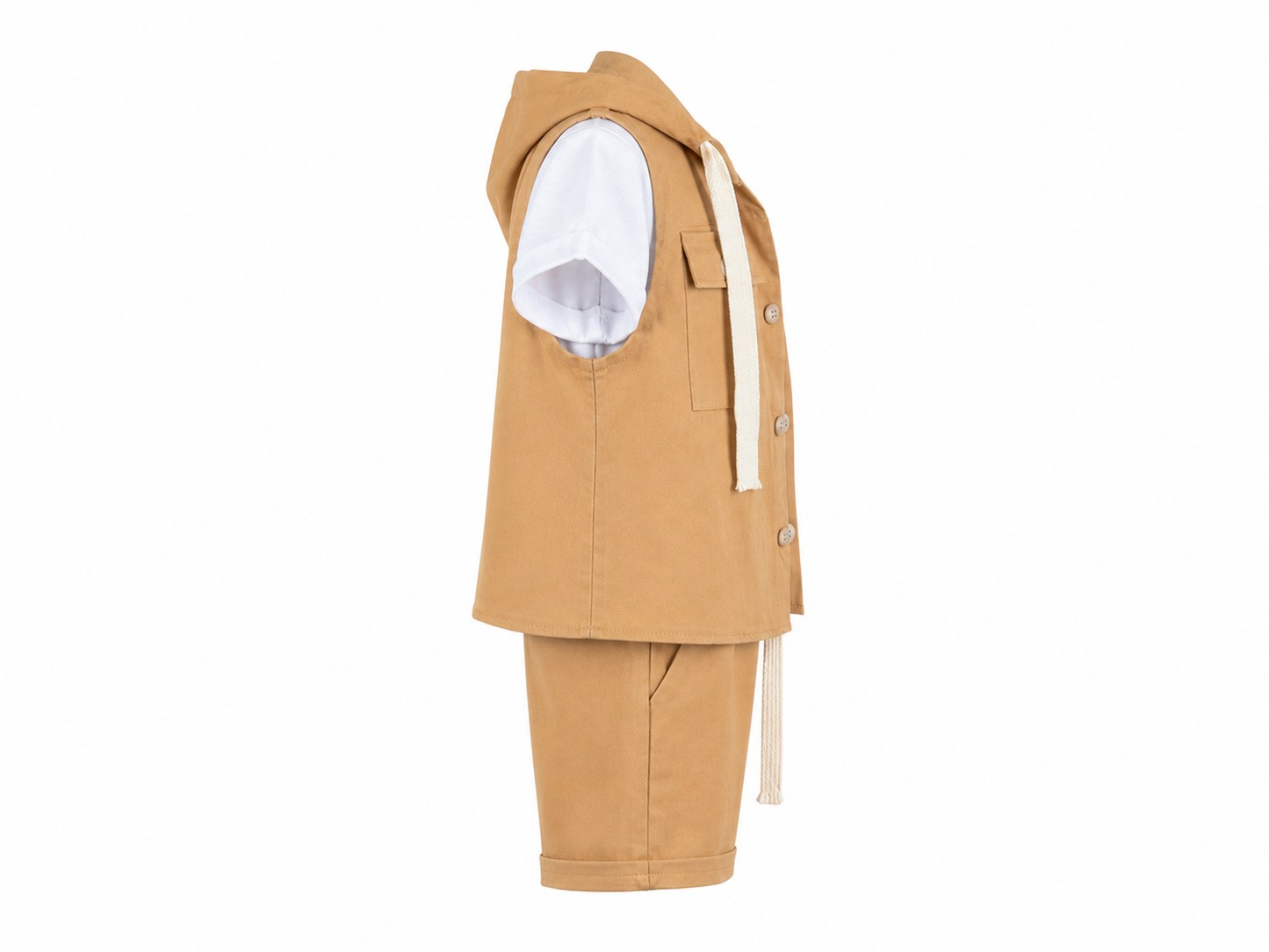 Completo 3 pezzi bimbo beige