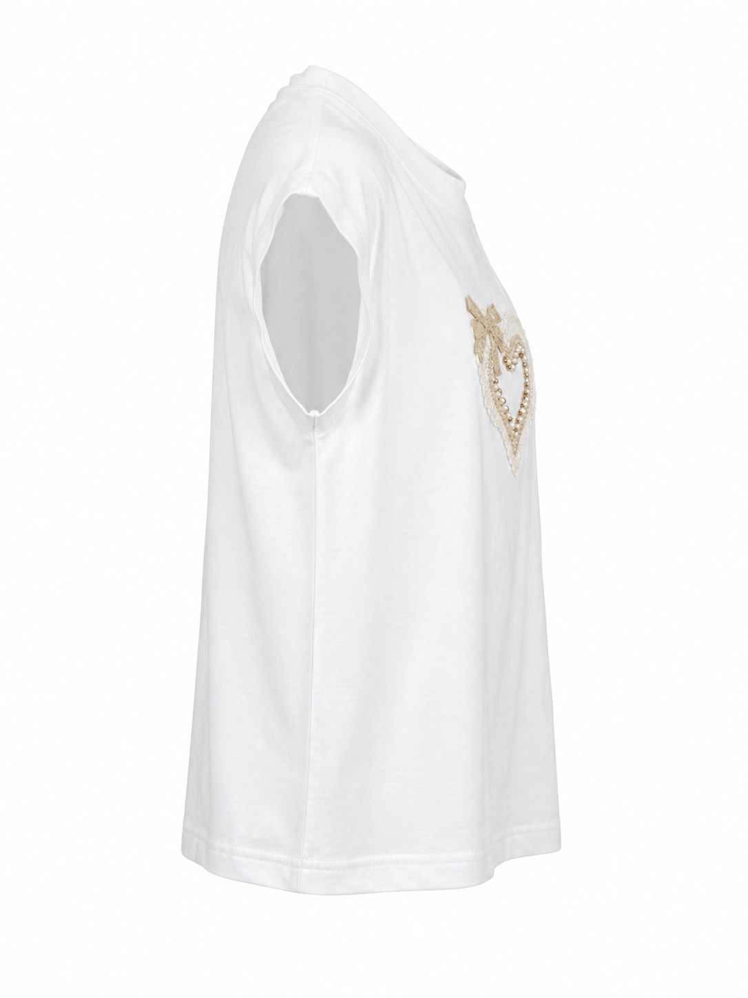 Completo 3 pezzi bambina con shorts sabbia
