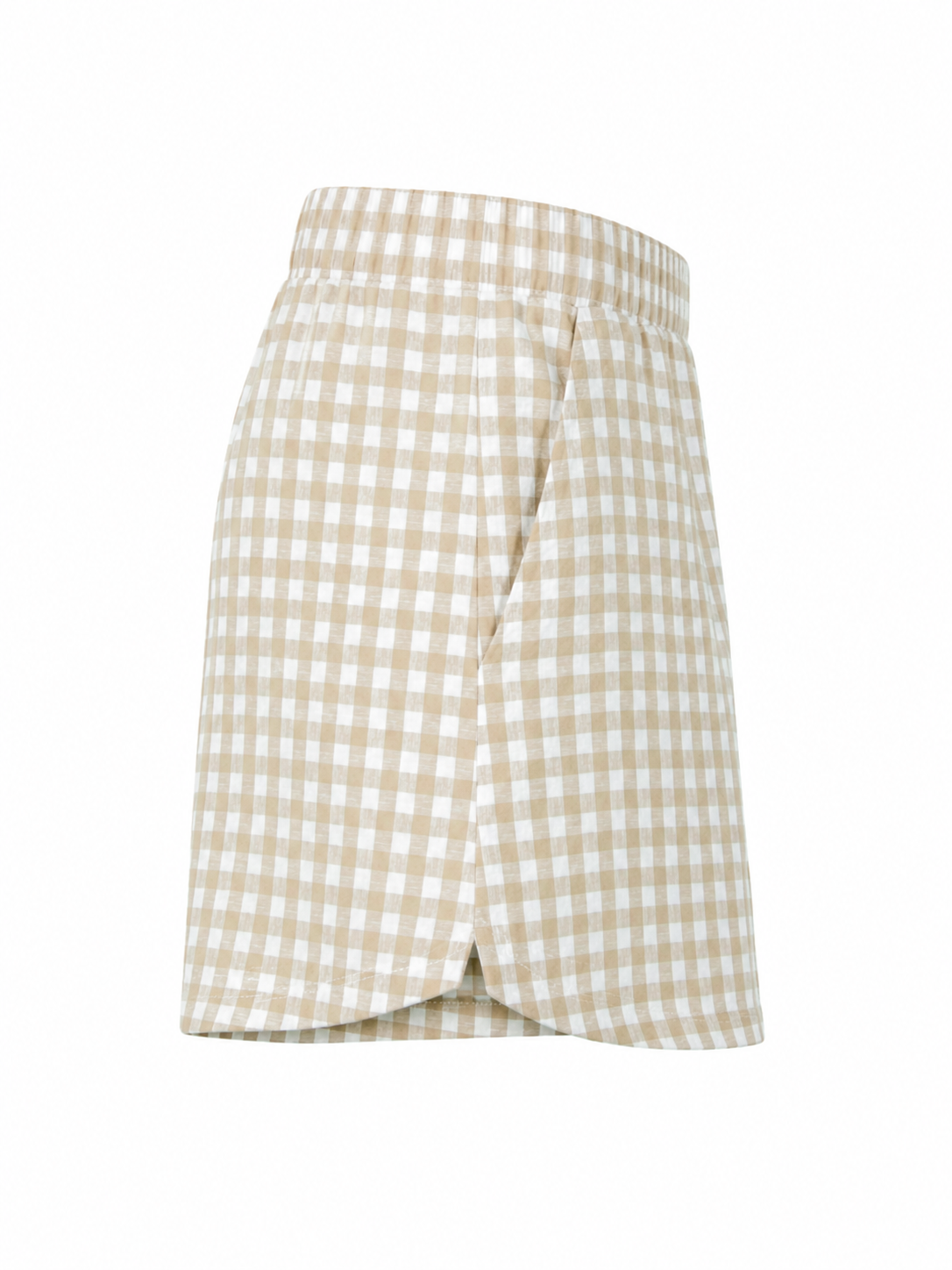Completo 3 pezzi bambina con shorts sabbia