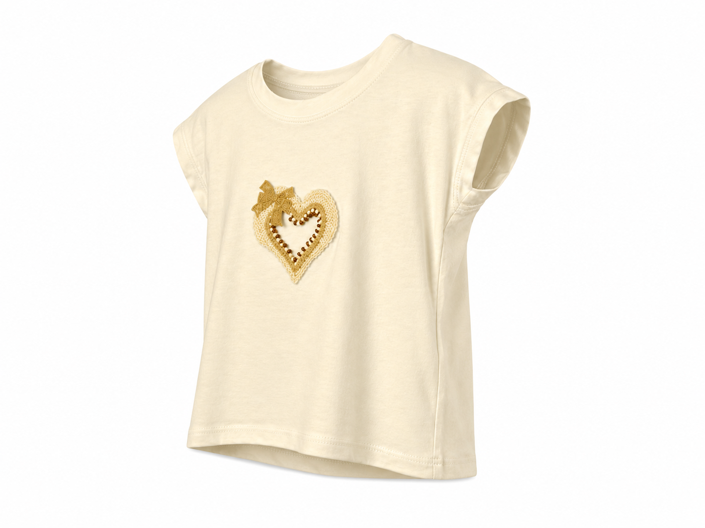 Completo 3 pezzi bambina con shorts cielo polvere