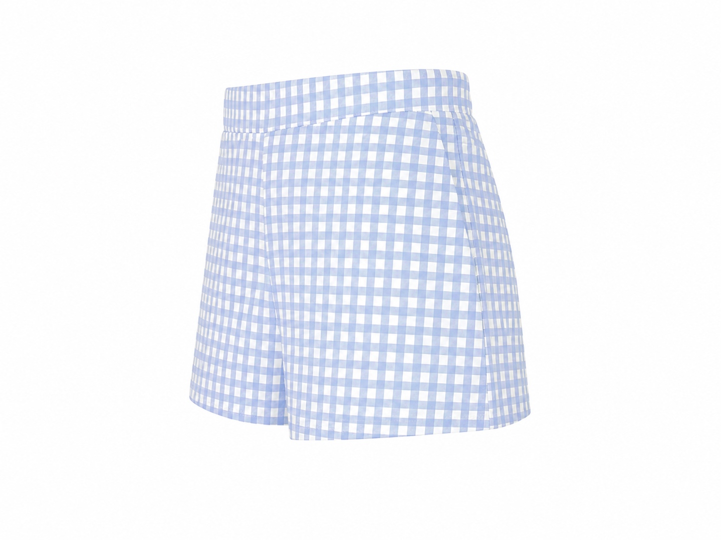 Completo 3 pezzi bambina con shorts cielo polvere