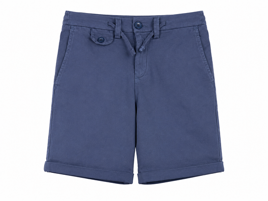 Boy's navy gabardine shorts