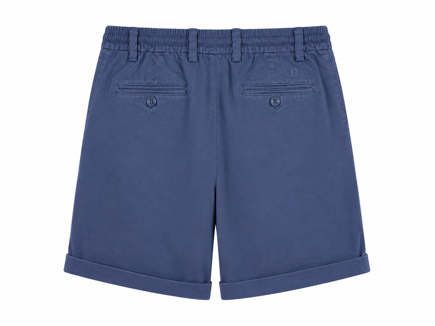 Boy's navy gabardine shorts
