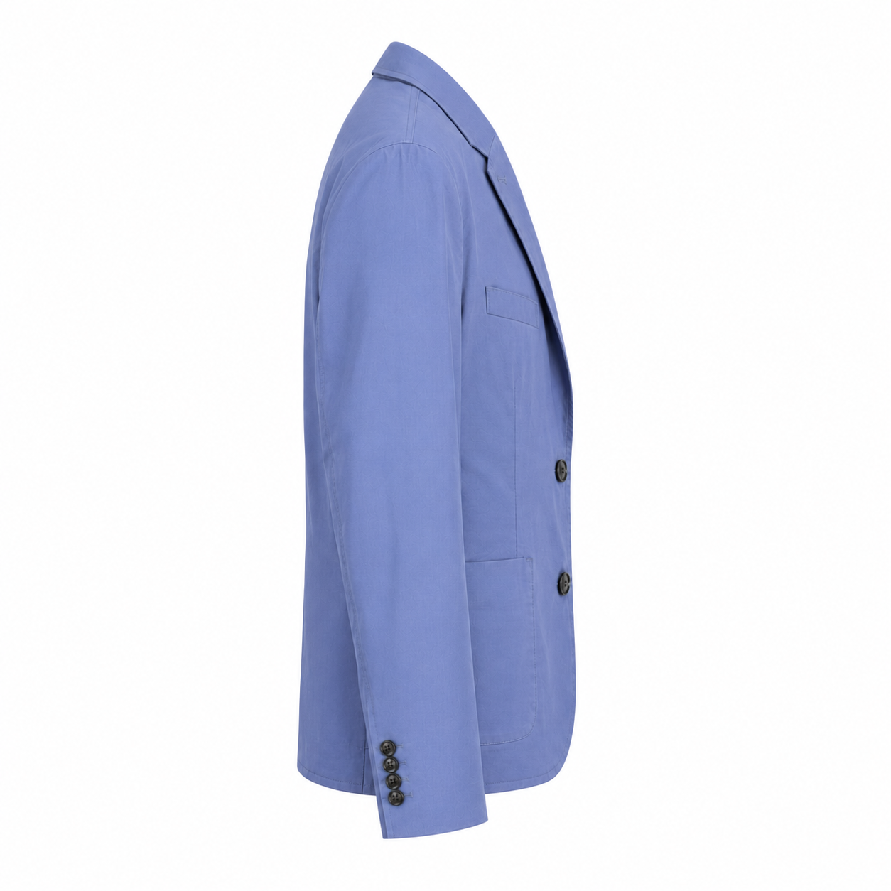 Completo maschile elegante giacca-pantalone in cotone