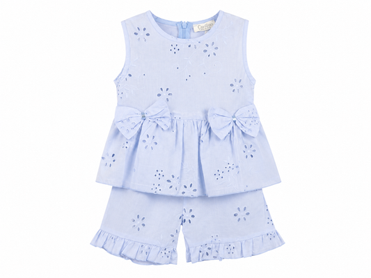 2-piece sangallo set for baby girl