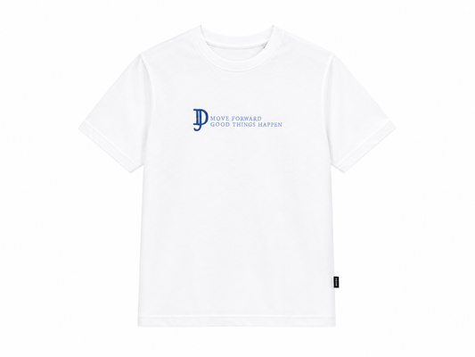 Basic cotton kids' T-shirt with front print
