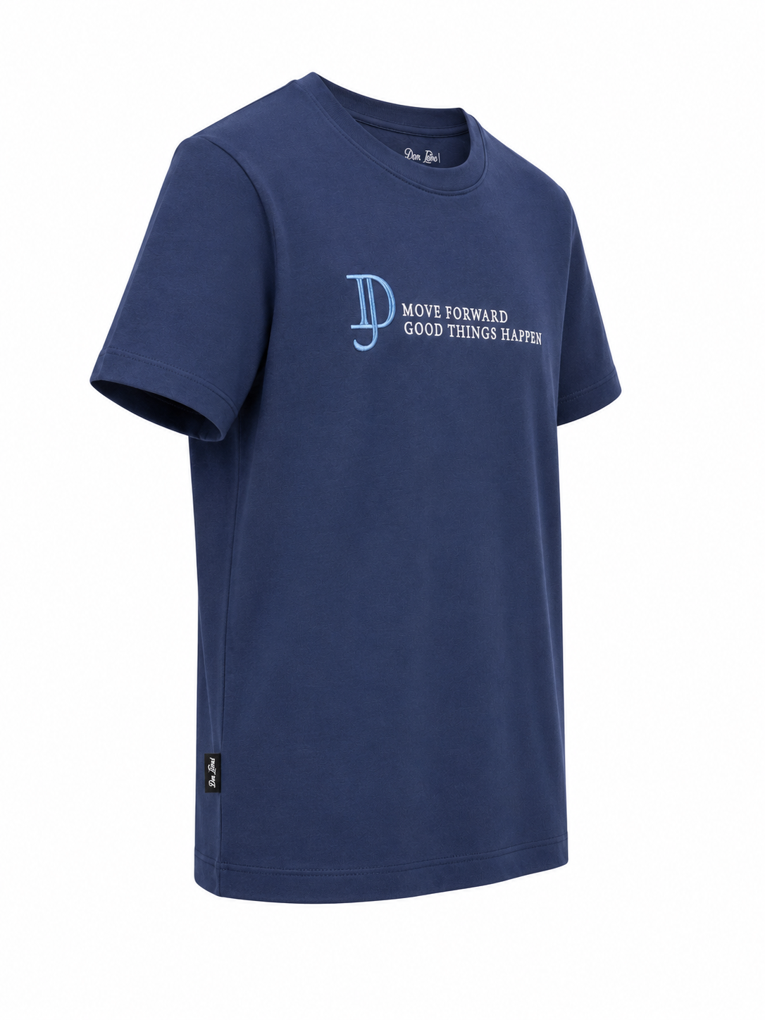 T-shirt bambino basic in cotone con stampa frontale