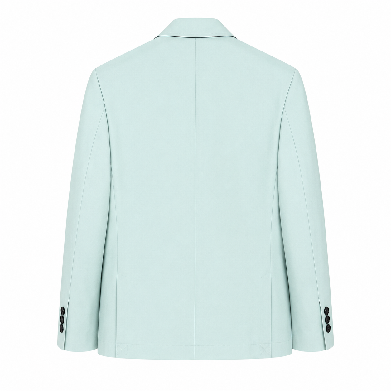 Completo maschile elegante giacca-pantalone in cotone