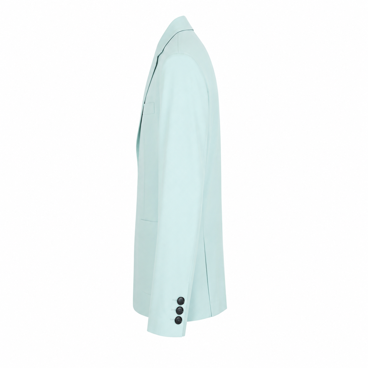 Completo maschile elegante giacca-pantalone in cotone