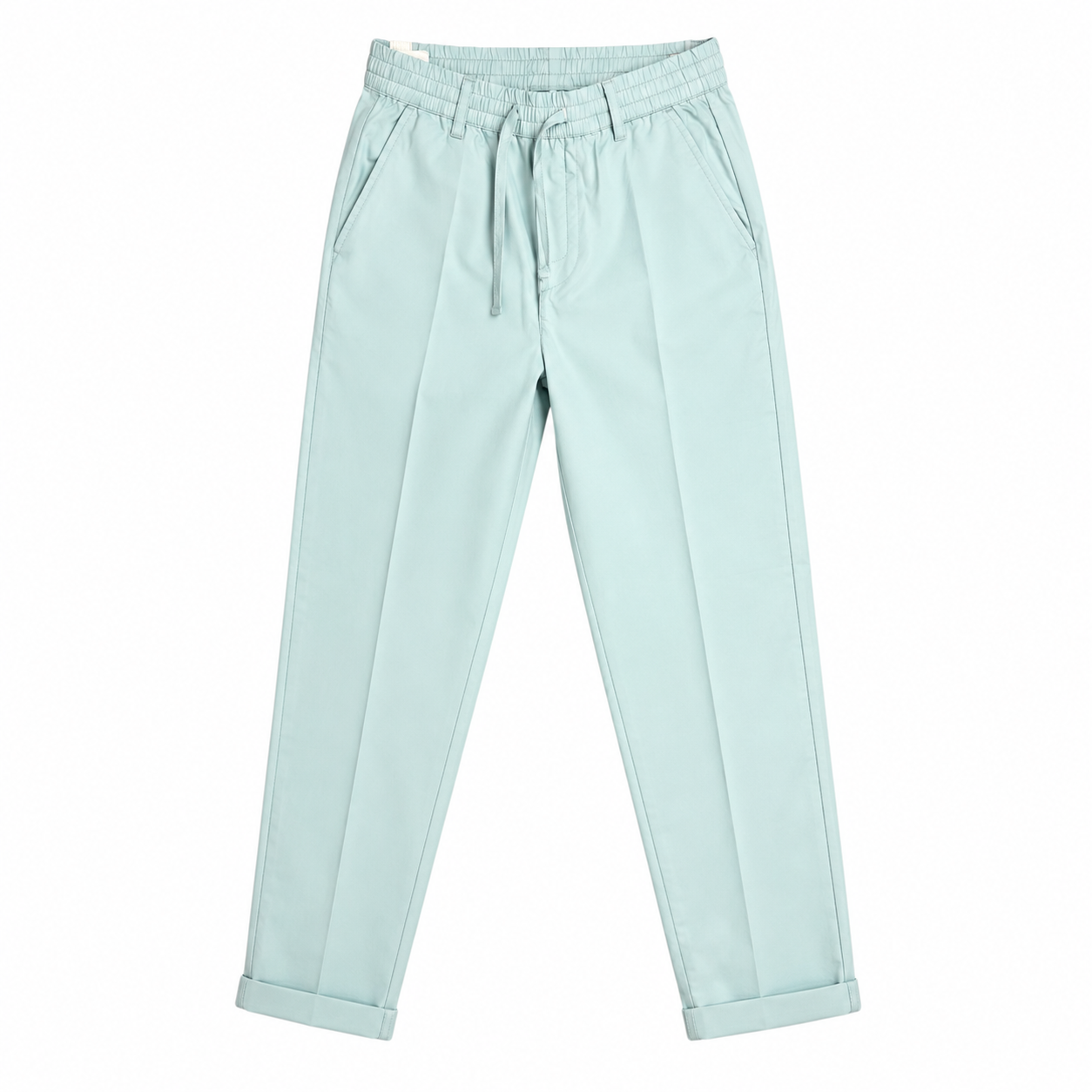 Completo maschile elegante giacca-pantalone in cotone